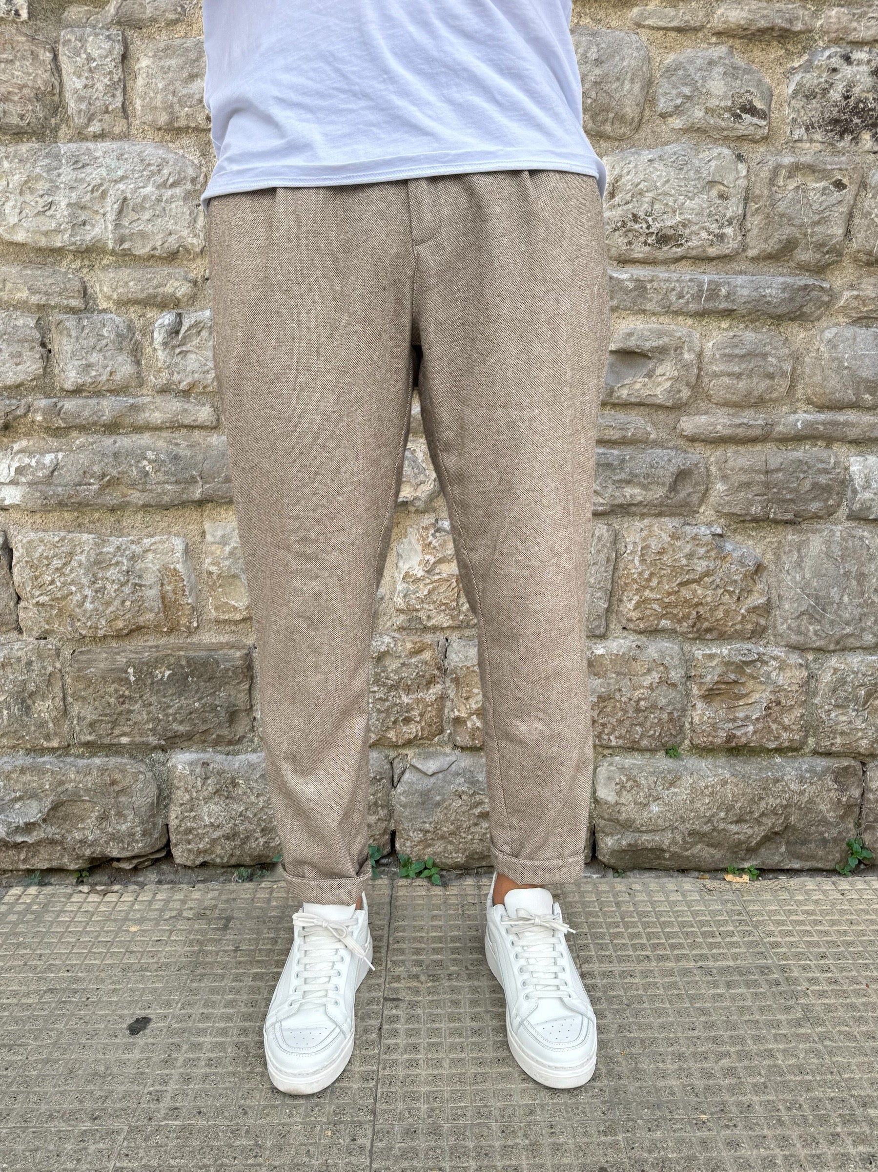 PANTALONE FESTA 2540K ALTA TENSIONE BEIGE