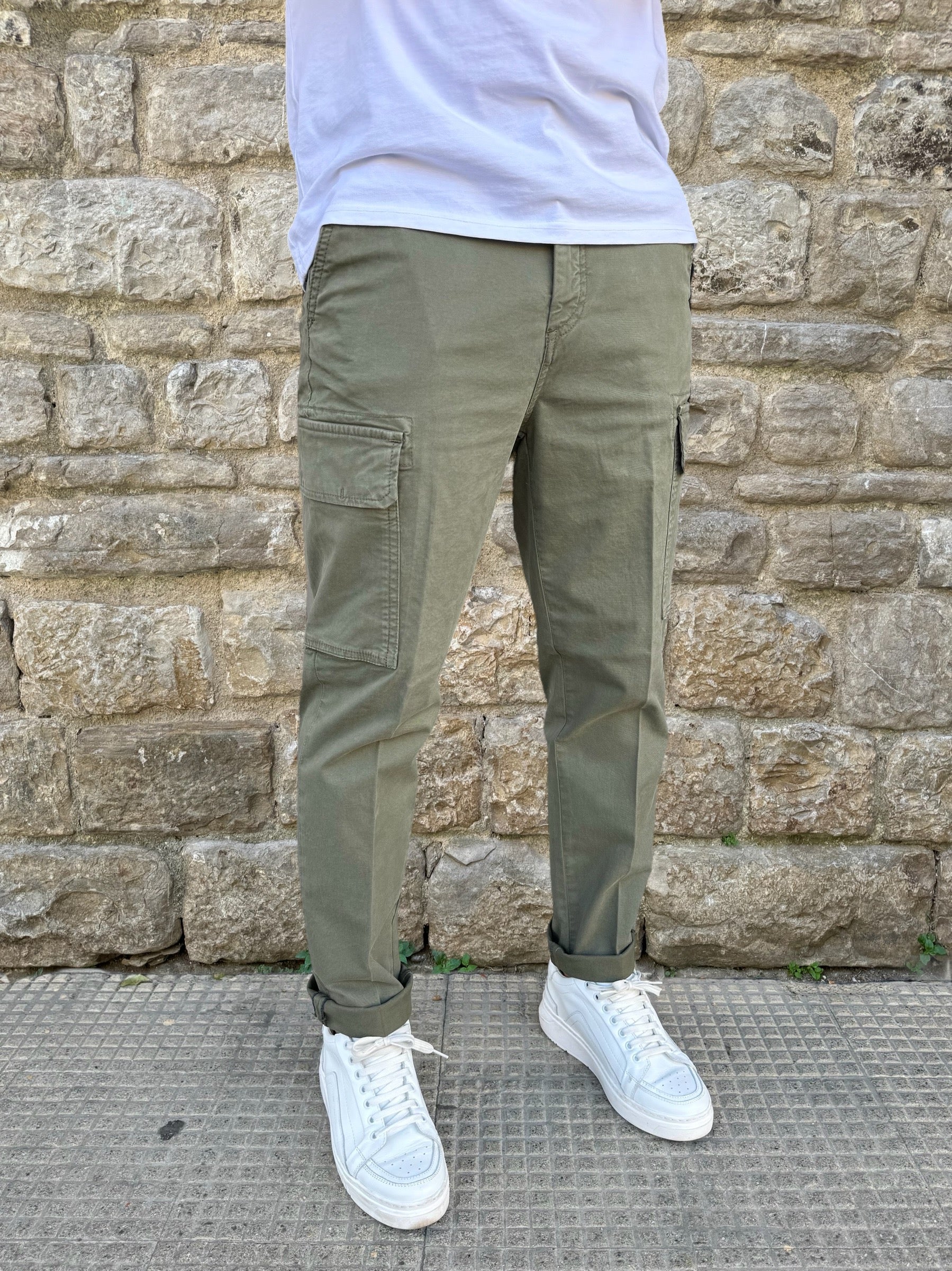 PANTALONE CARGO CLARK GARY-T091 MUSCHIO