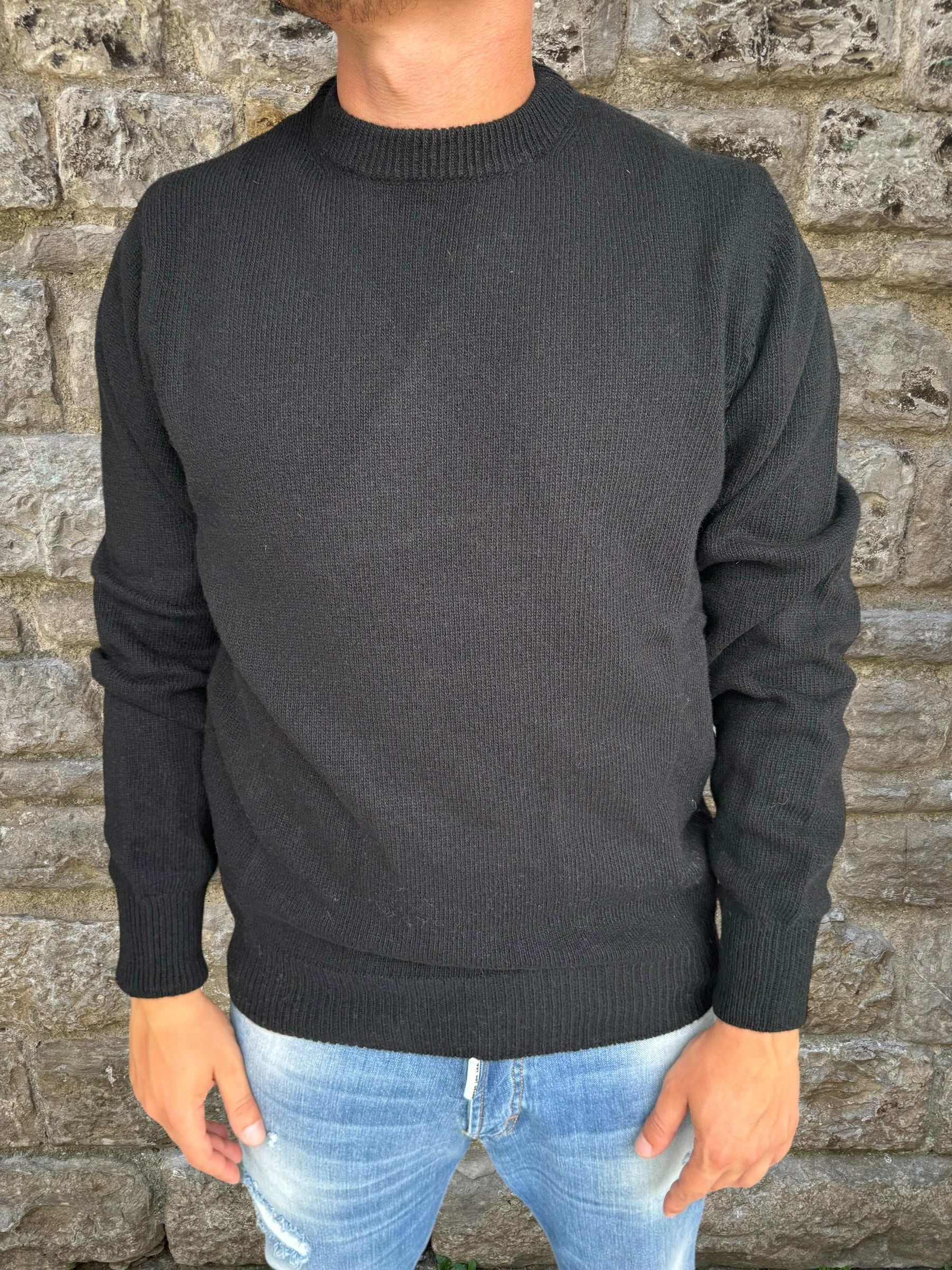 MAGLIONE CASHMERE TELAMIRA STM100 NERO