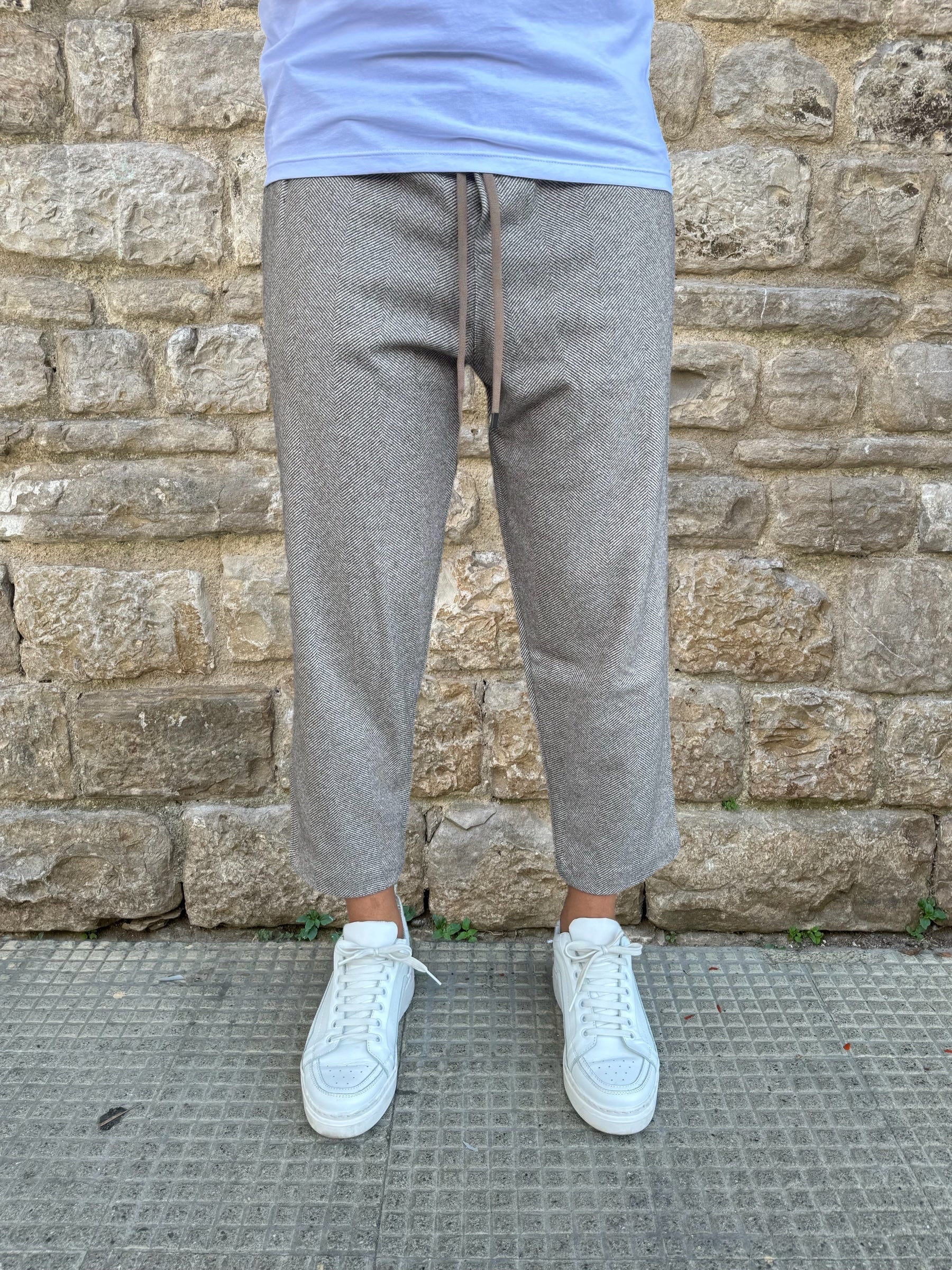 PANTALONE SHIBUYA WOOL PL32 WHY NOT BRAND BEIGE