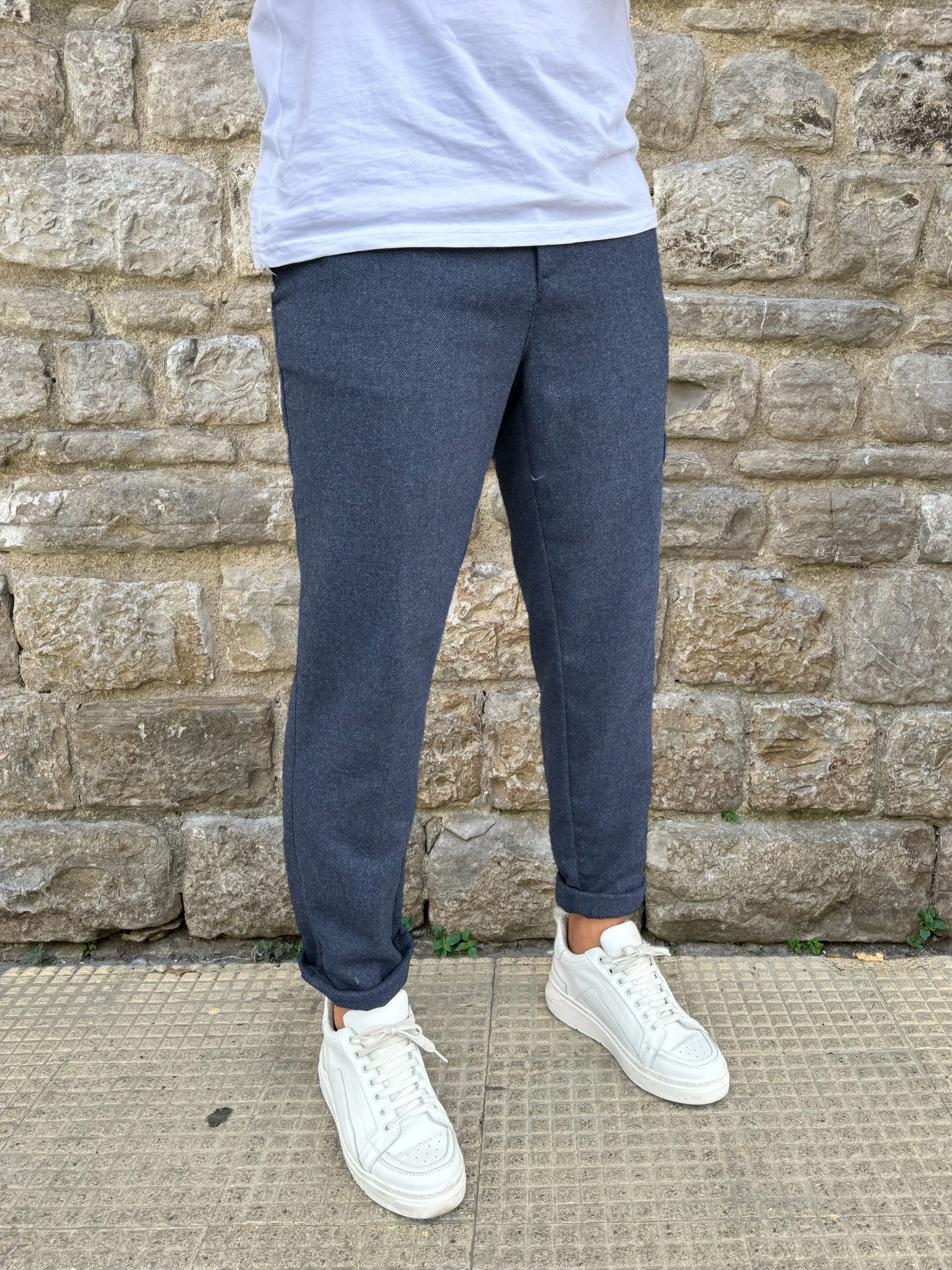 PANTALONE FESTA 2537K ALTA TENSIONE BLU