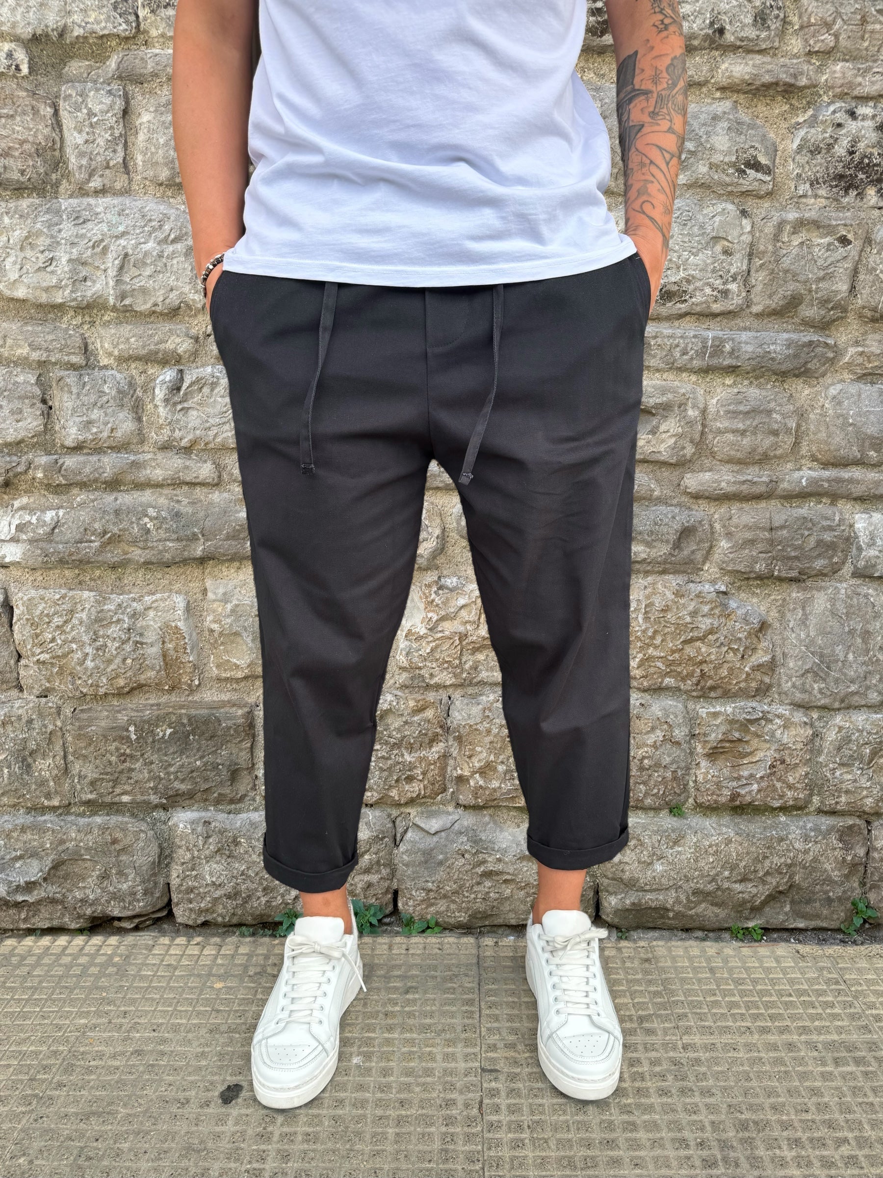 PANTALACCIO SHIBUYA WHY NOT BRAND PL55 NERO