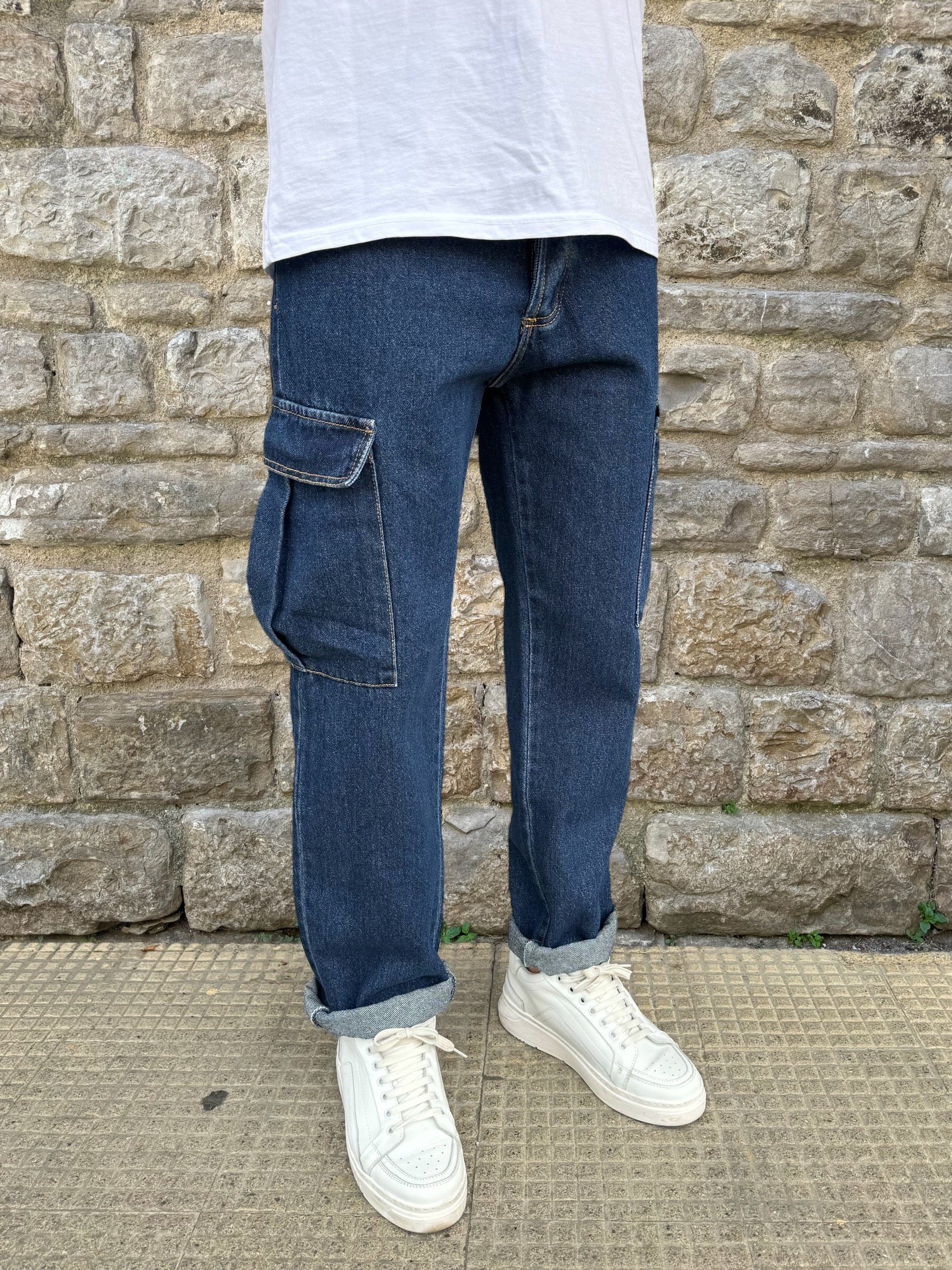 JEANS CARGO BAGGY GTP044 TELAMIRA