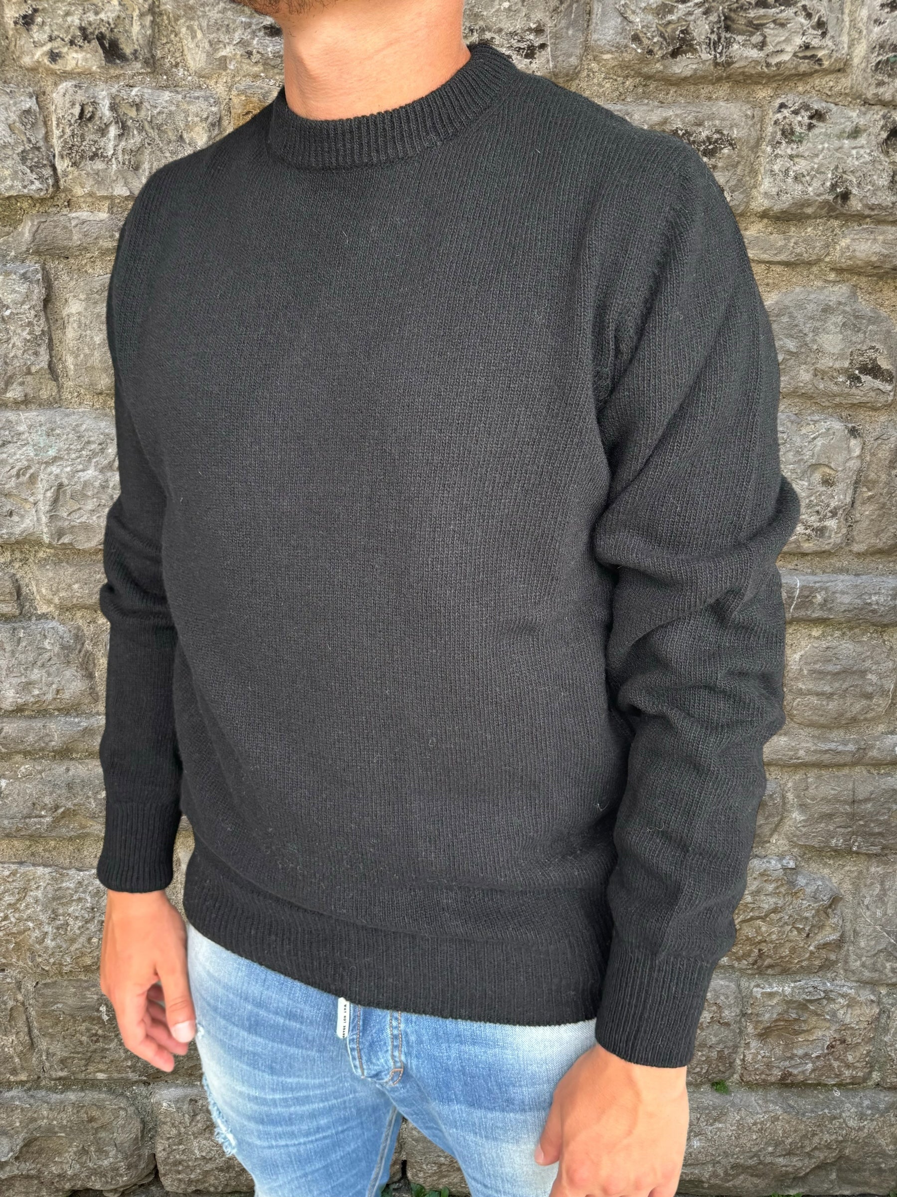 MAGLIONE CASHMERE TELAMIRA STM100 NERO