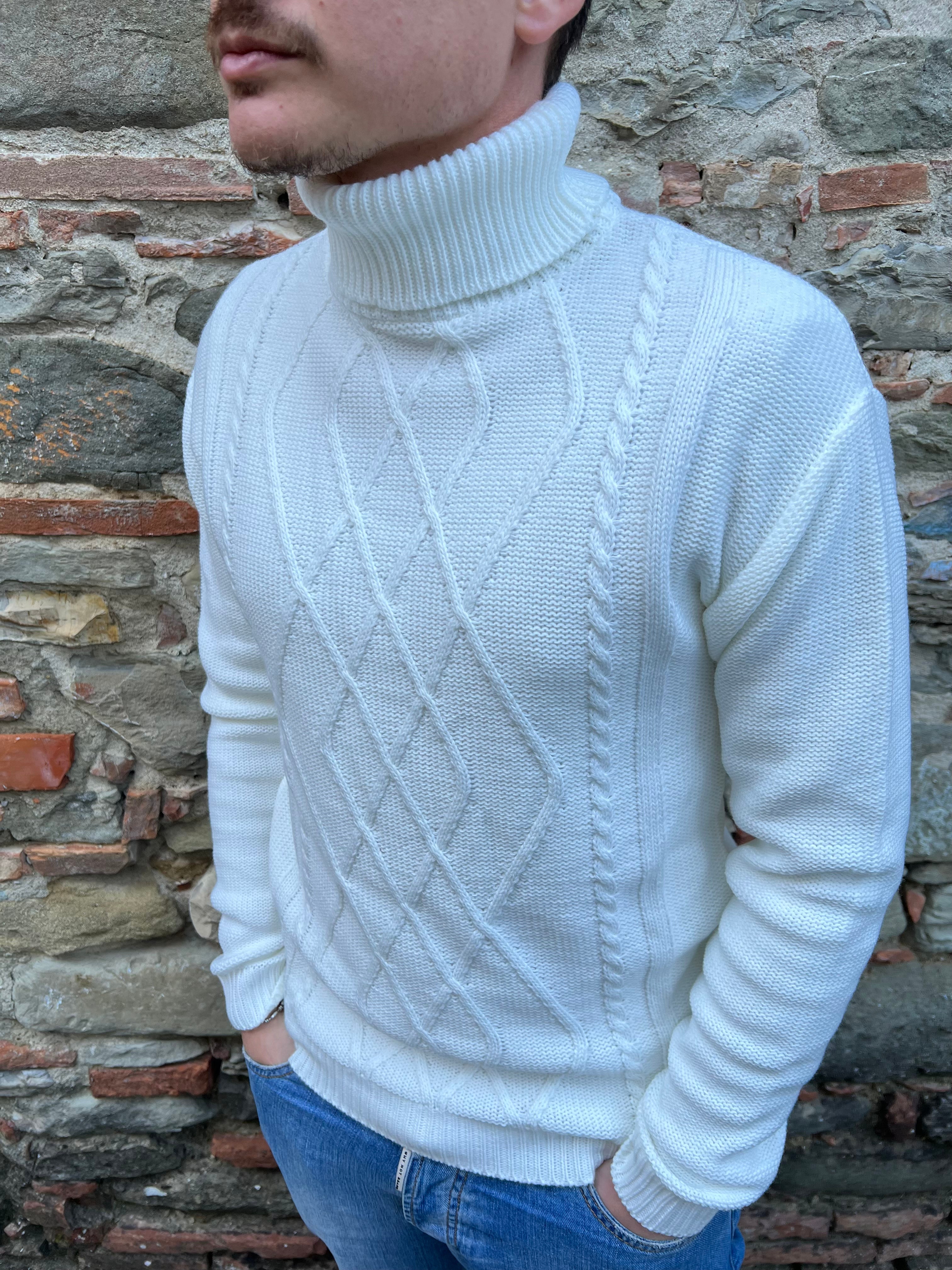 MAGLIONE DOLCEVITA TELAMIRA BIANCO 23634