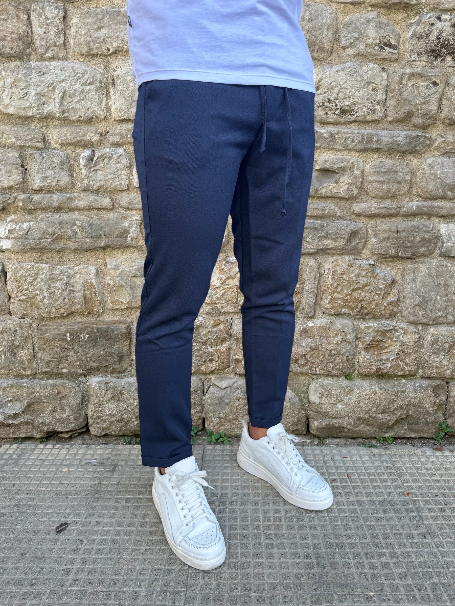 PANTALACCIO POLIVISCOSA PENCE GTP02 TELAMIRA BLU