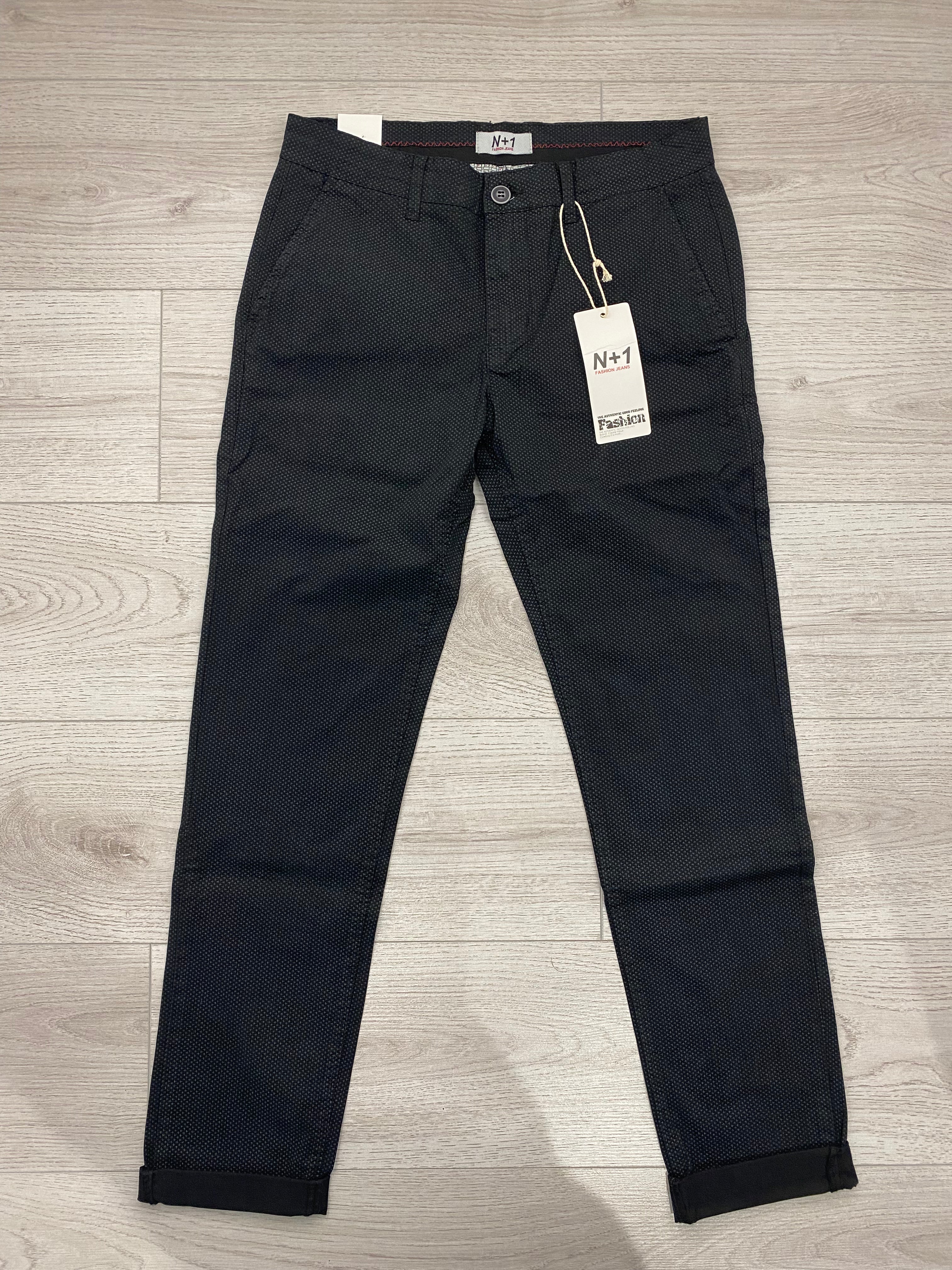 PANTALONE NB 158/1 NERO OUTLET