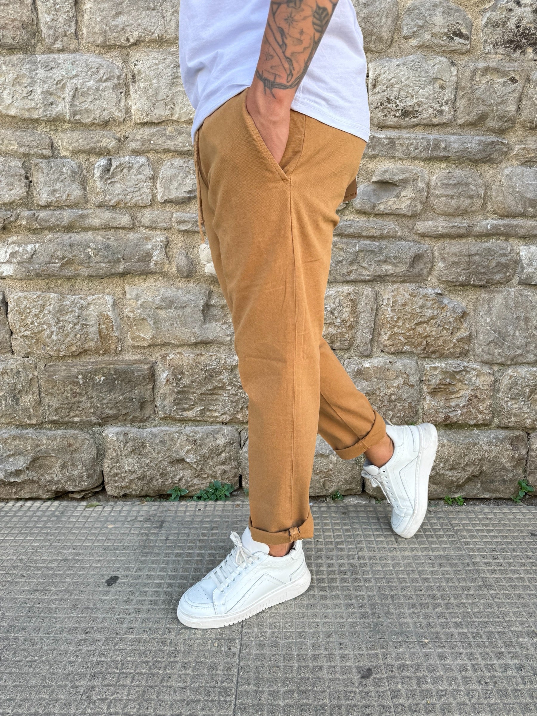 PANTALACCIO CLARK LEWIS-T101 NOCCIOLA