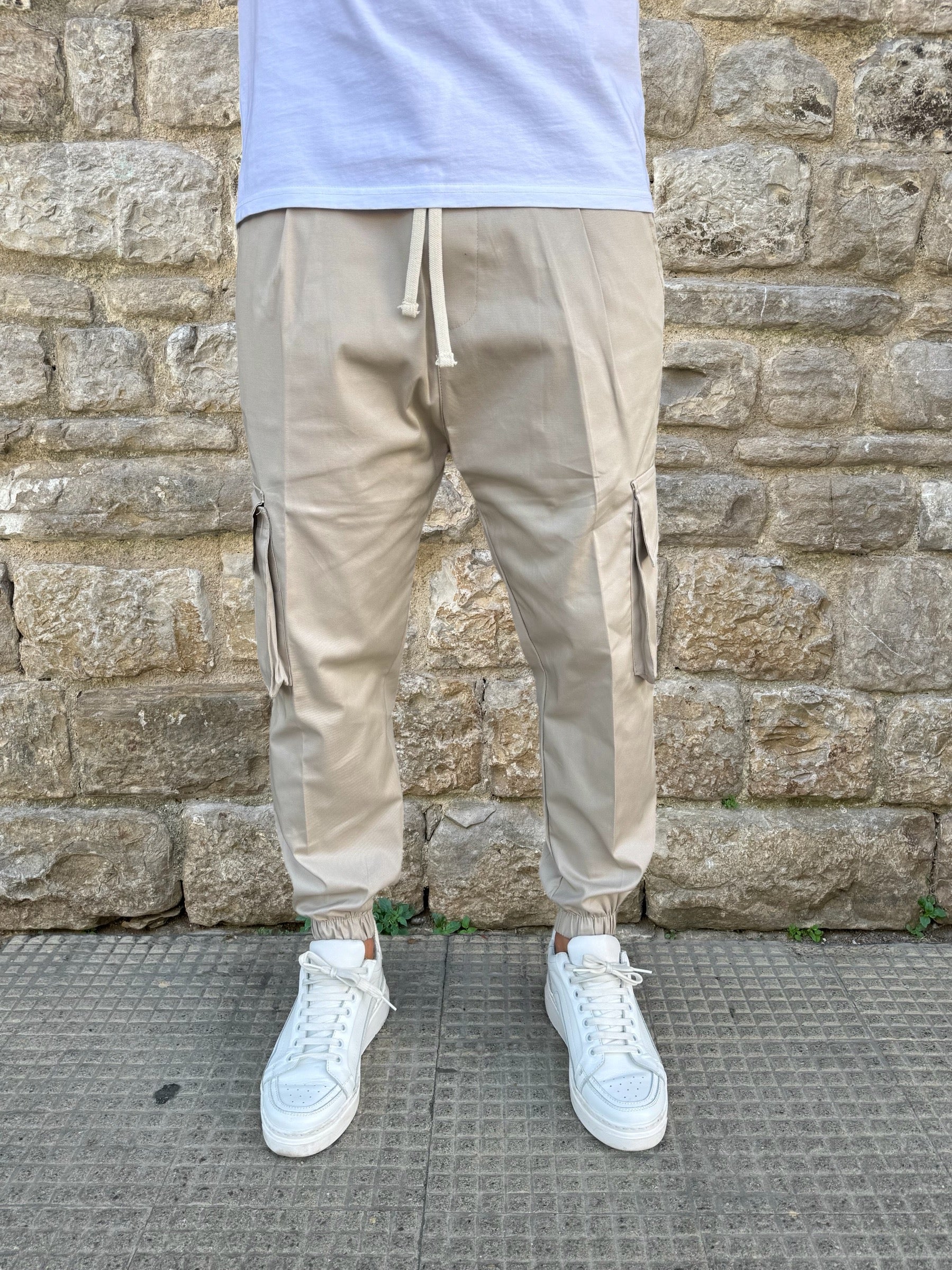 PANTALACCIO CLEVELAND NJB BEIGE