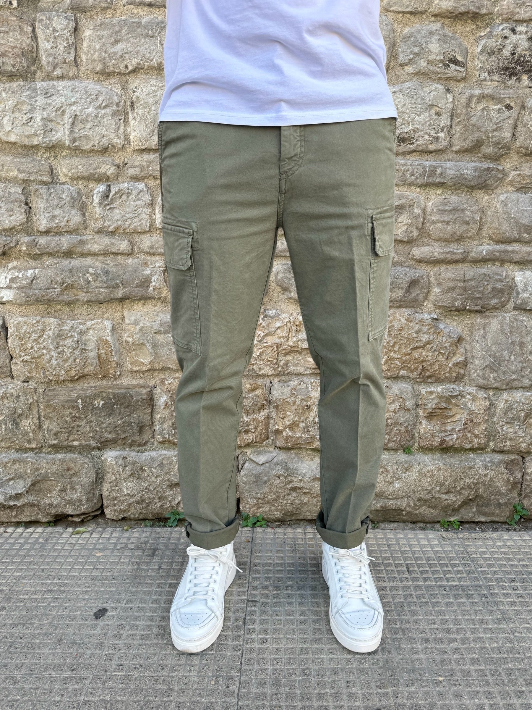 PANTALONE CARGO CLARK GARY-T091 MUSCHIO