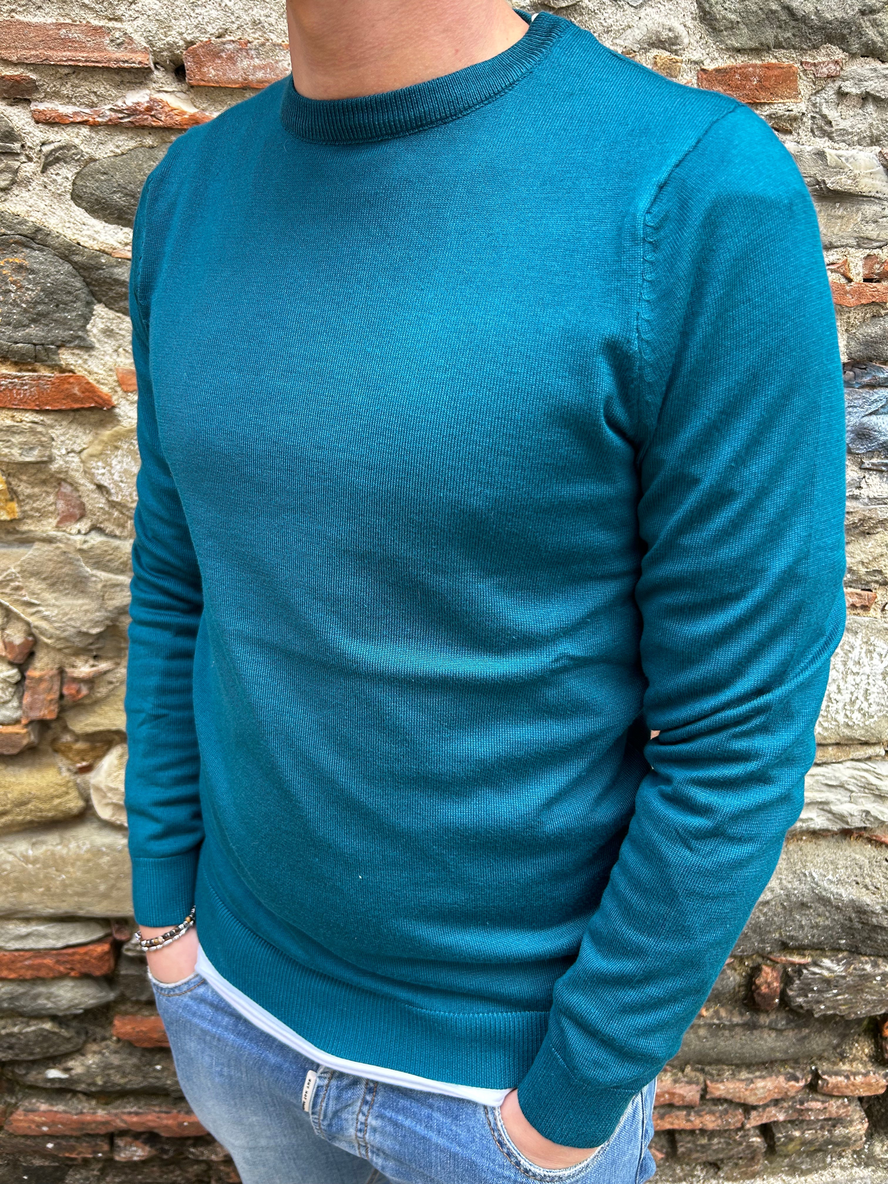 MAGLIONE TELAMIRA PETROLIO RTM02