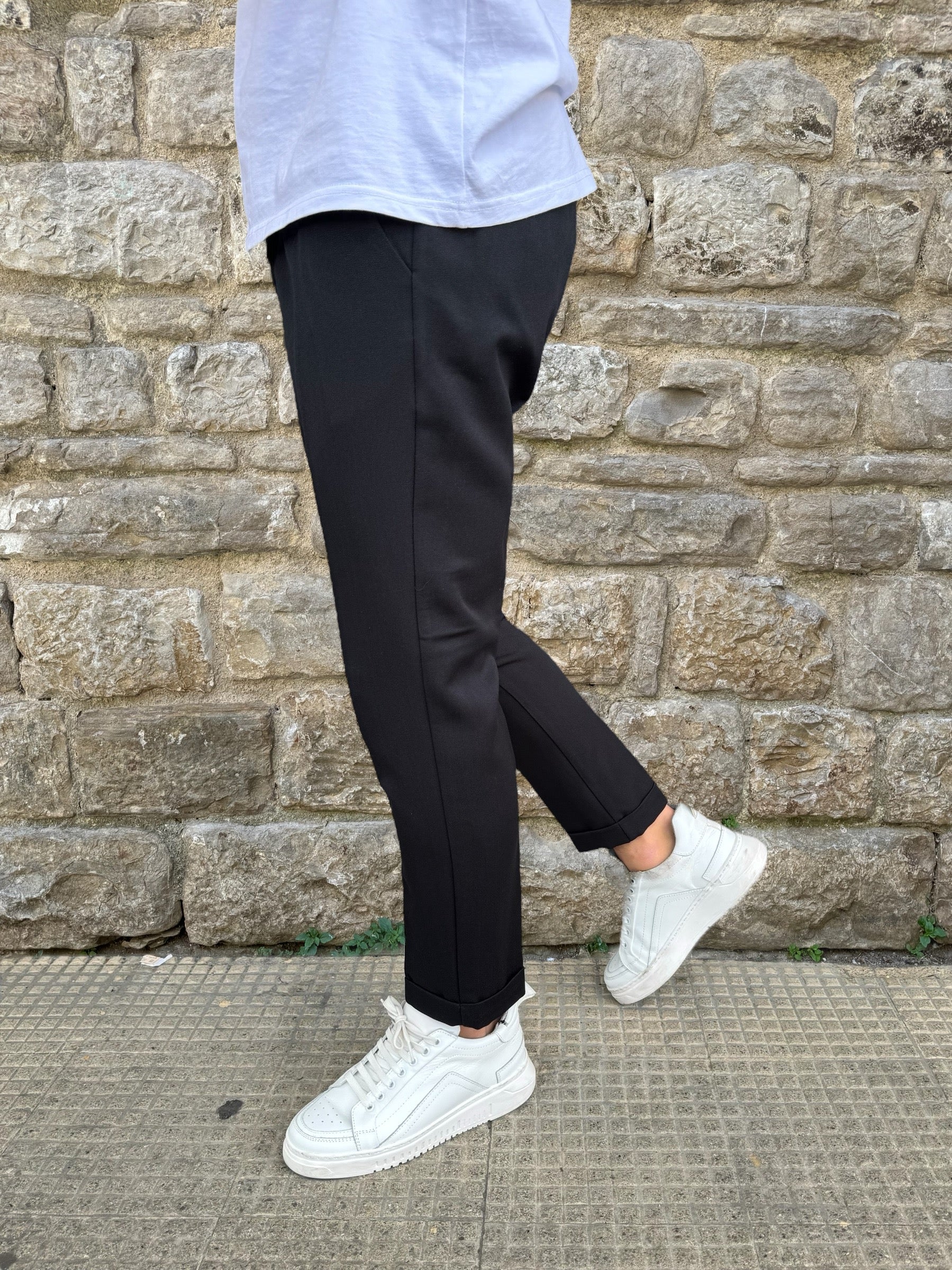 PANTALACCIO POLIVISCOSA PENCE GTP02 TELAMIRA NERO