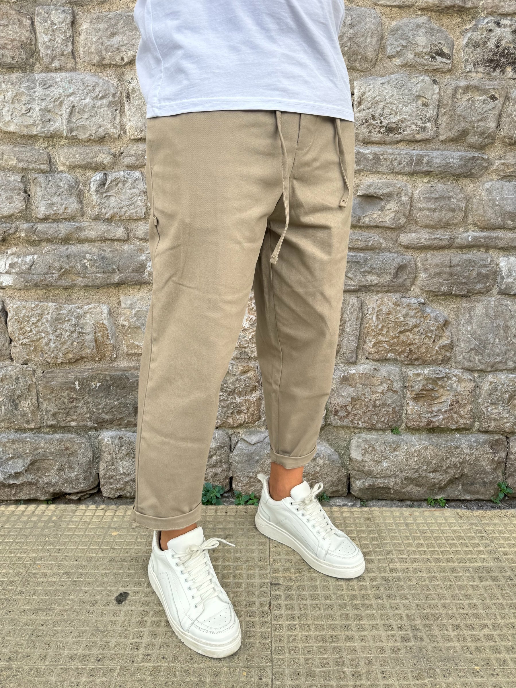 PANTALACCIO SHIBUYA WHY NOT BRAND PL55 BEIGE