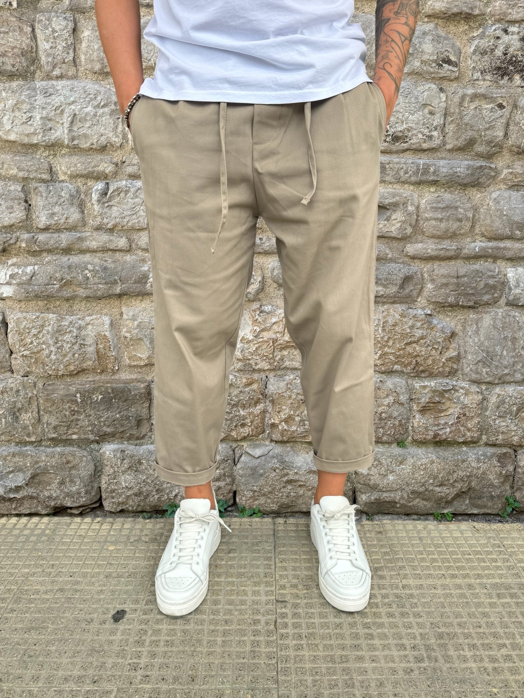 PANTALACCIO SHIBUYA WHY NOT BRAND PL55 BEIGE