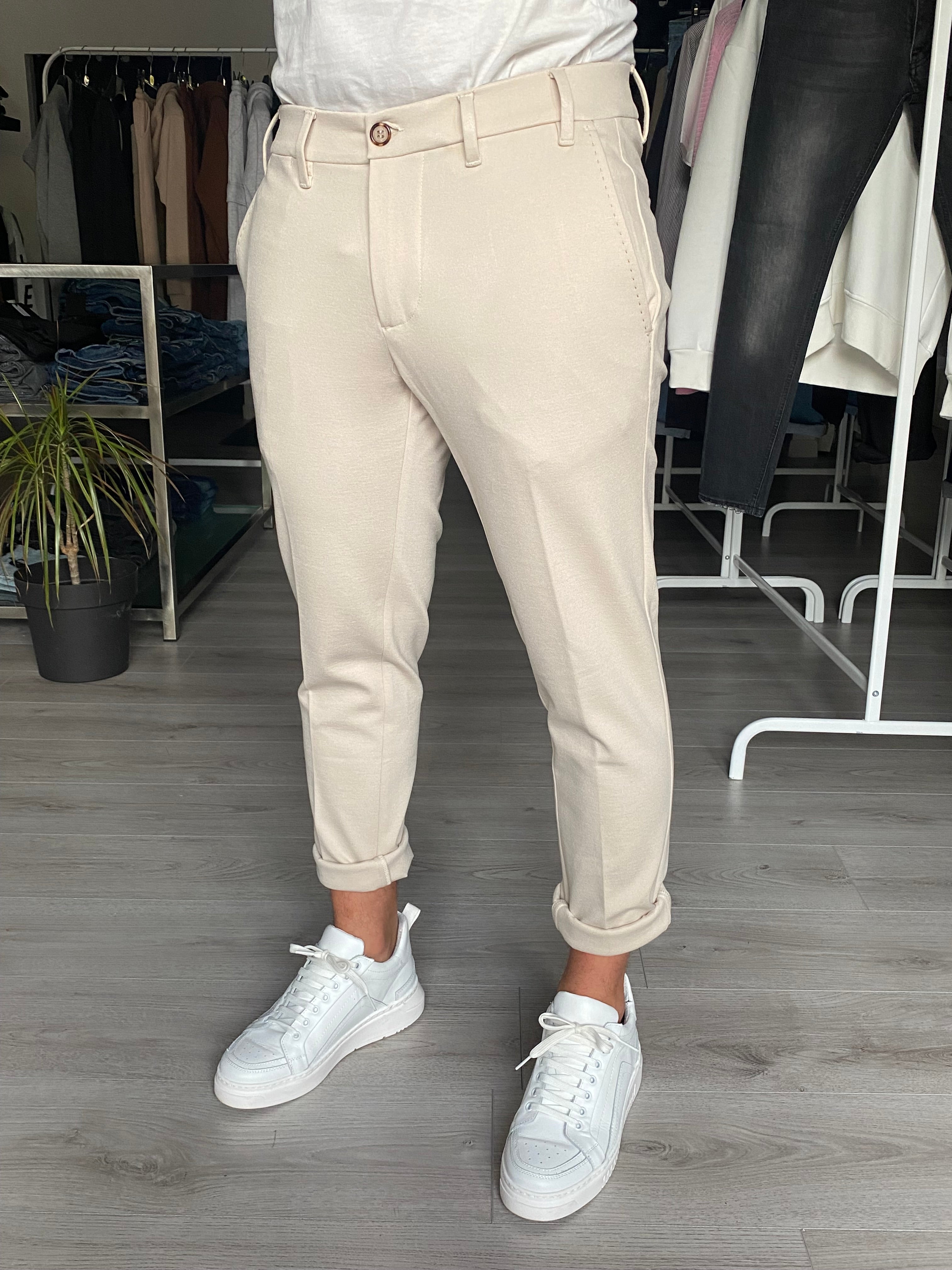 PANTALONE WHY NOT BRAND BOGART BEIGE